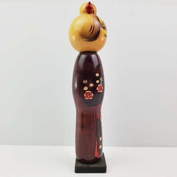 Kokeshi Doll Hajime Miyashita Vintage Japanese Machiharu Creative Minister Award - Picture 10 of 14